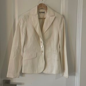 Ann Taylor blazer - off white